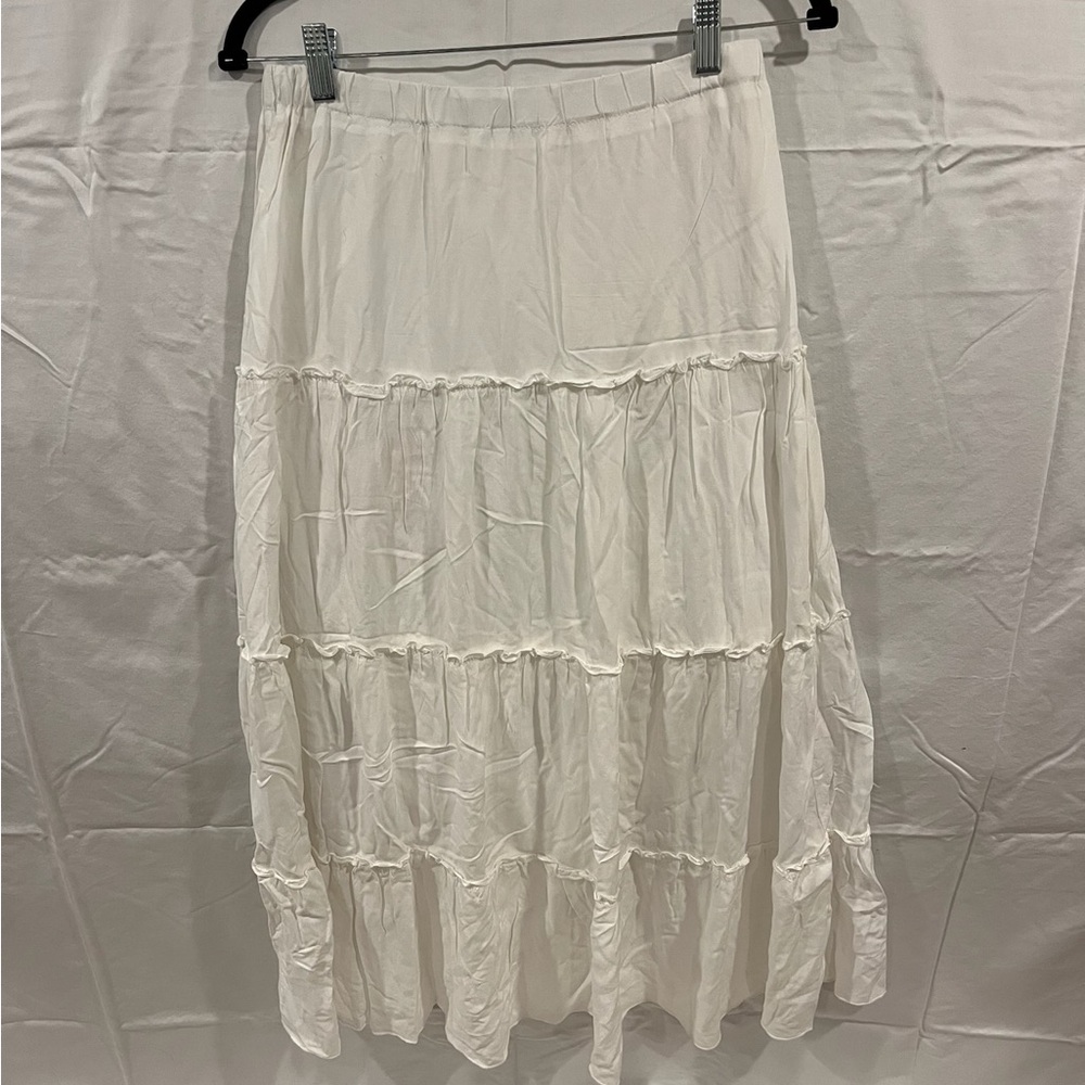 White Maxi Skirt